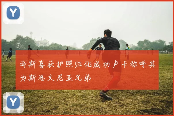 海斯喜获护照归化成功卢卡称呼其为斯洛文尼亚兄弟
